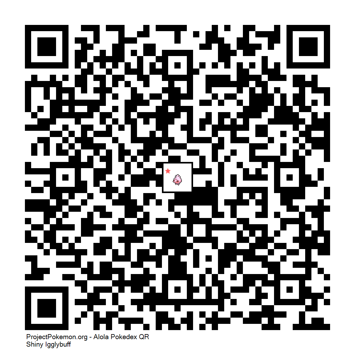 Cdigo QR de Igglybuff variocolor